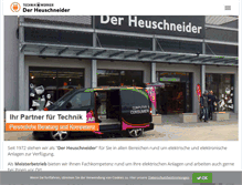 Tablet Screenshot of heuschneider.tv